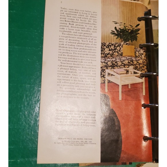 Better Homes and Gardens Decorating Book 1968 Mid Century Design Furniture - Picture 9 of 16